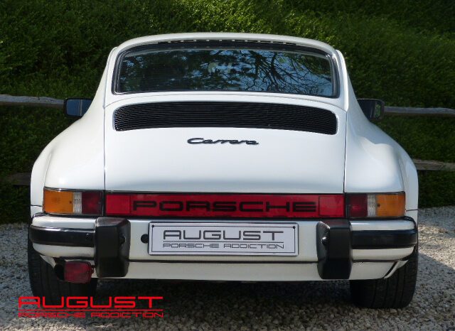 Porsche 911 Carrera 3.2 1986 complet