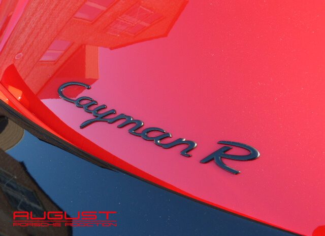 Porsche Cayman 987 R 2012 complet