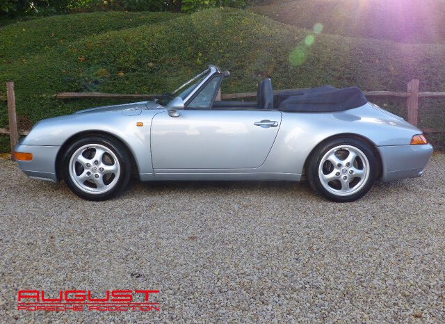 Porsche 993 Carrera 2 Cabriolet 1994 complet