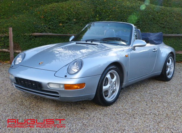 Porsche 993 Carrera 2 Cabriolet 1994 complet