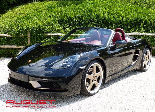 Porsche 718 Boxster “25 ANS” 2022 complet