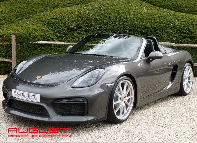 Porsche 981 Spyder 2016 complet