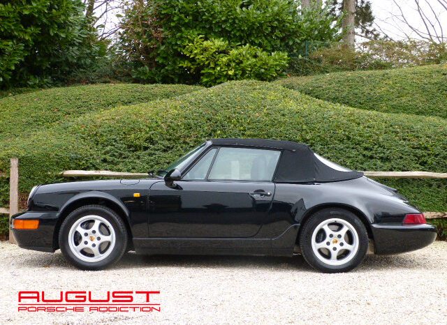 Porsche 964 Carrera 4 Cabriolet 1992 complet