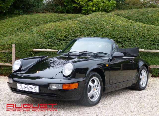 Porsche 964 Carrera 4 Cabriolet 1992 complet