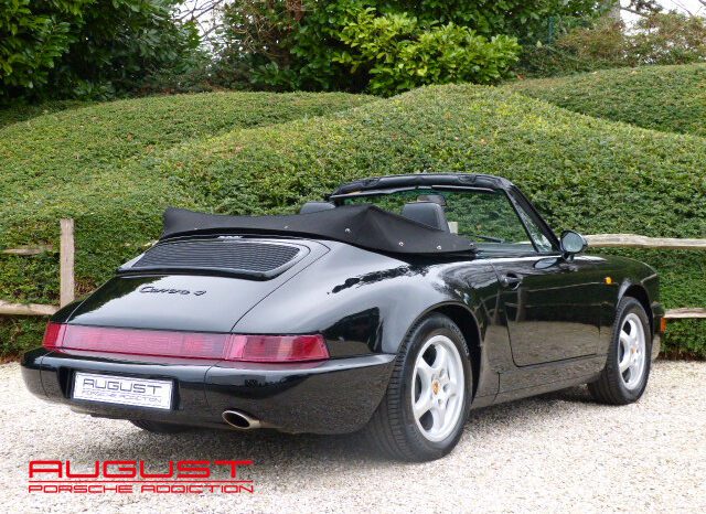 Porsche 964 Carrera 4 Cabriolet 1992 complet