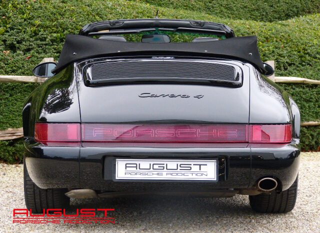 Porsche 964 Carrera 4 Cabriolet 1992 complet