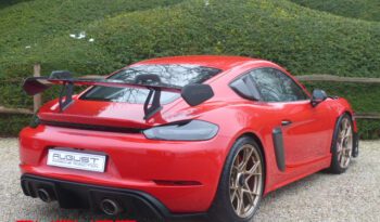 Porsche 718 Cayman GT4 RS Weissach 2023 complet