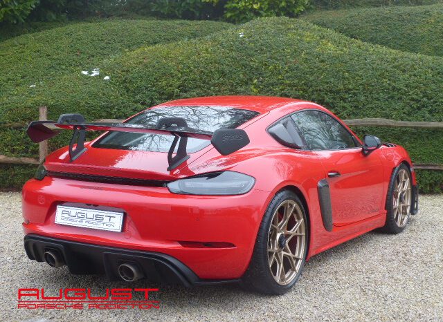 Porsche 718 Cayman GT4 RS Weissach 2023 complet