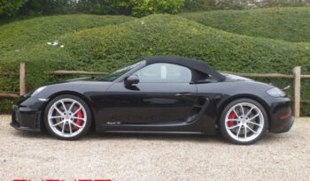 Porsche 982 Boxster Spyder 2020 complet