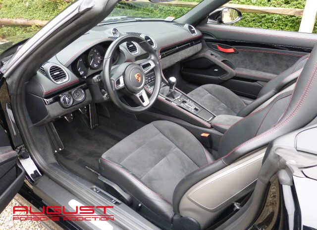 Porsche 982 Boxster Spyder 2020 complet