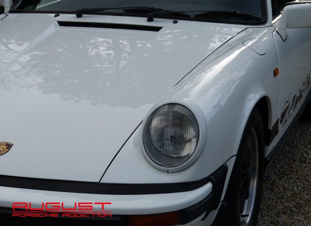 Porsche 911 3.2 1987 complet