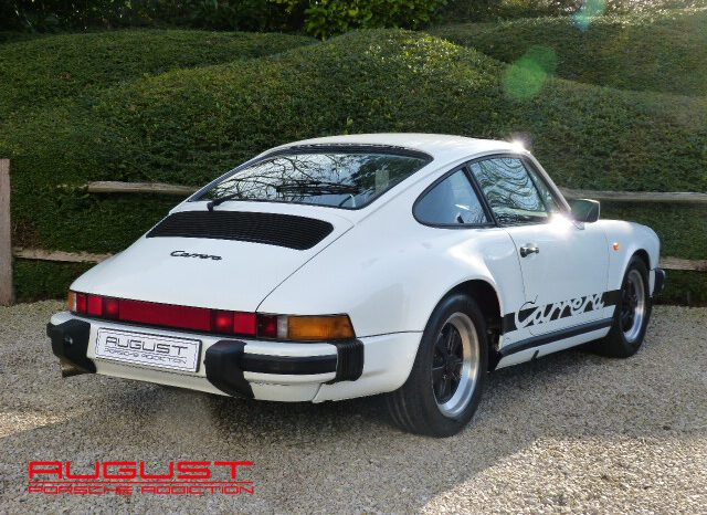 Porsche 911 3.2 1987 complet