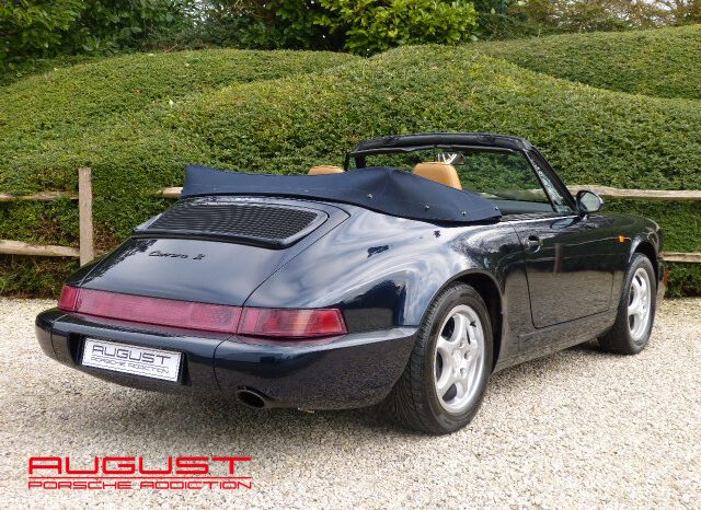 Porsche 964 Carrera 2 Cabriolet 1992 complet