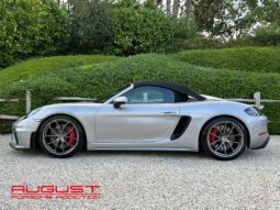 Porsche 718 Boxster Spyder 2021 complet