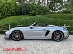 Porsche 718 Boxster Spyder 2021