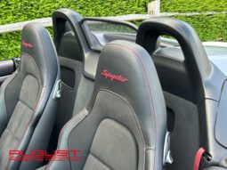 Porsche 718 Boxster Spyder 2021 complet