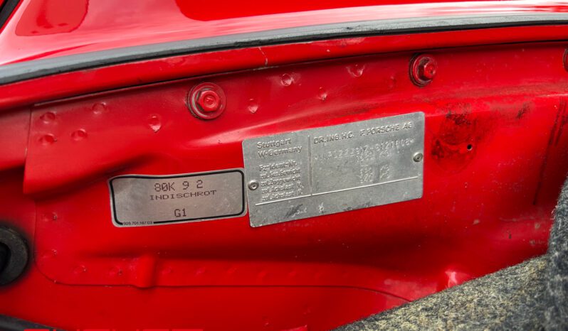 Porsche 911 Carrera 3.2 1987 complet