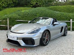 Porsche 718 Boxster Spyder 2021 complet