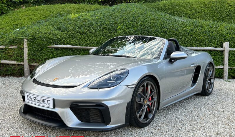Porsche 718 Boxster Spyder 2021 complet