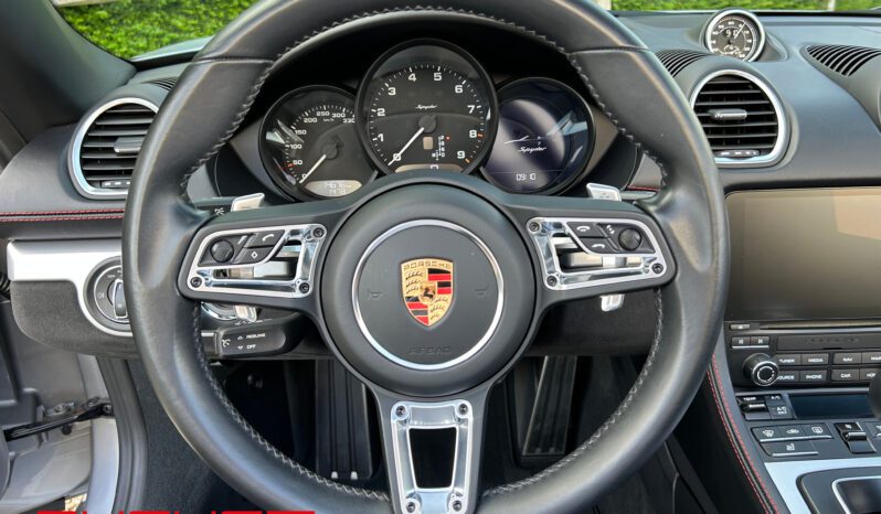 Porsche 718 Boxster Spyder 2021 complet