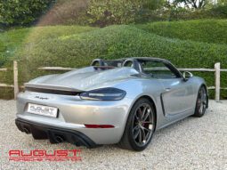 Porsche 718 Boxster Spyder 2021 complet