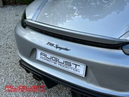 Porsche 718 Boxster Spyder 2021 complet