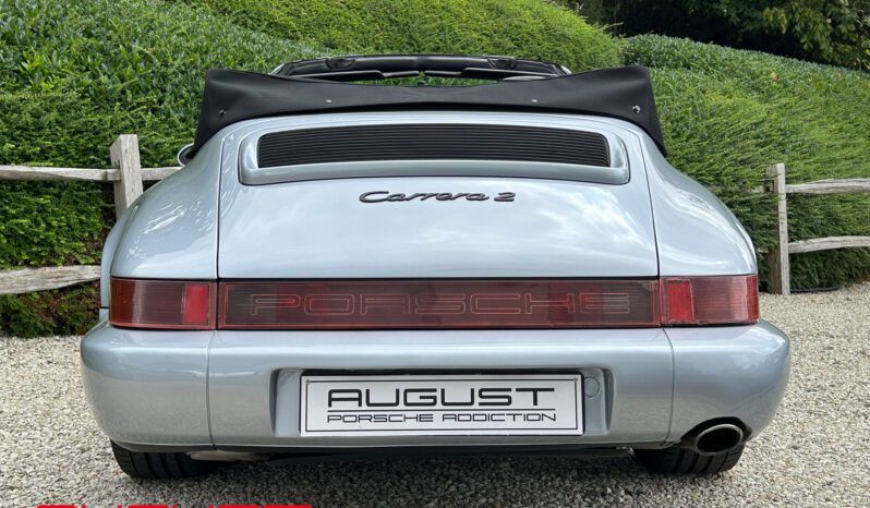 Porsche 964 Carrera 2 Cabriolet 1993 complet
