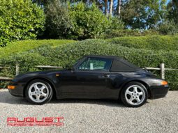 Porsche 993 Carrera Cabriolet 1995 complet