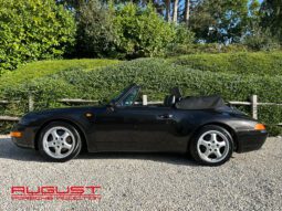Porsche 993 Carrera Cabriolet 1995