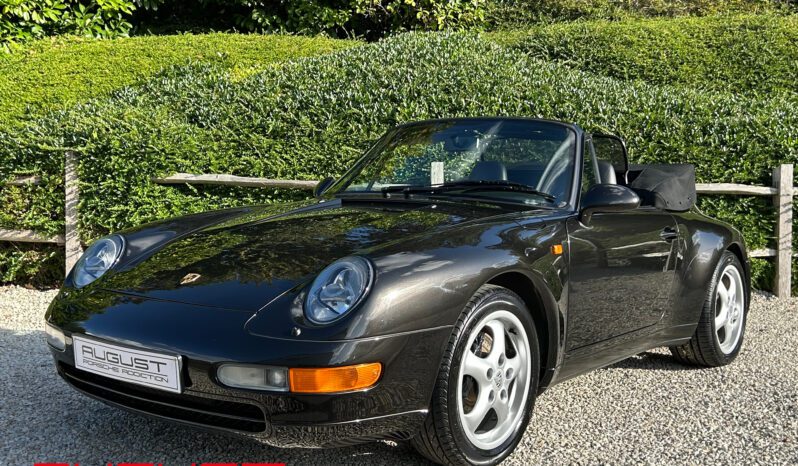 Porsche 993 Carrera Cabriolet 1995 complet