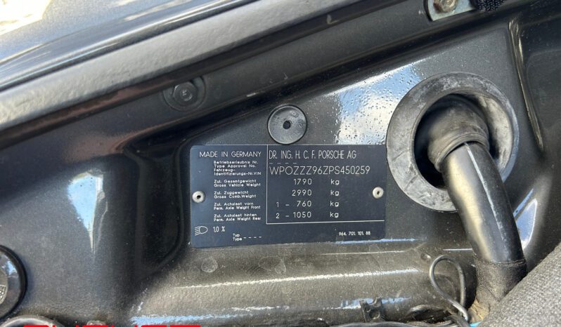 Porsche 964 Carrera 4 Cabriolet 1993 complet