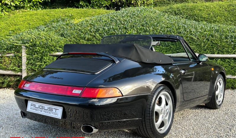 Porsche 993 Carrera Cabriolet 1995 complet