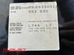 Porsche 993 Carrera Cabriolet 1995 complet