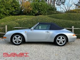 Porsche 993 Carrera Cabriolet 1996 complet