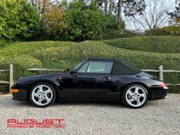 Porsche 993 Carrera Cabriolet 1994 complet