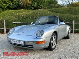 Porsche 993 Carrera Cabriolet 1996 complet