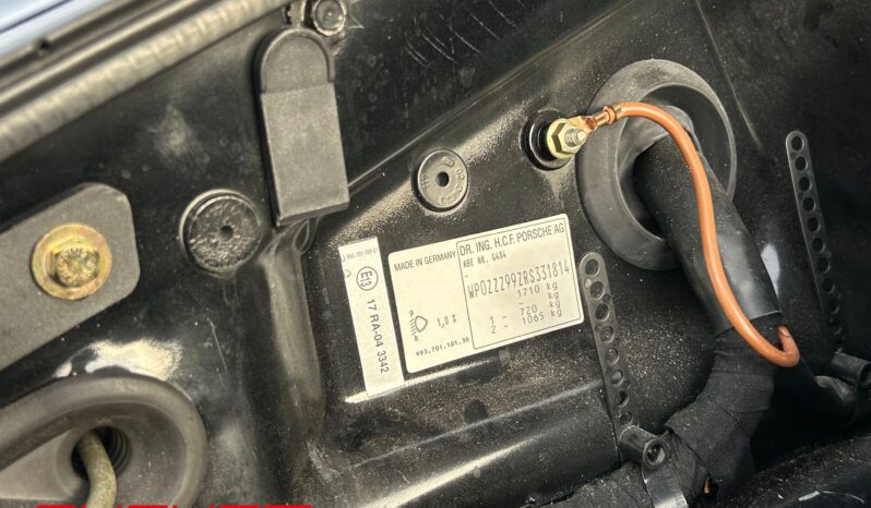 Porsche 993 Carrera Cabriolet 1994 complet