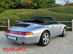 Porsche 993 Carrera Cabriolet 1996 complet