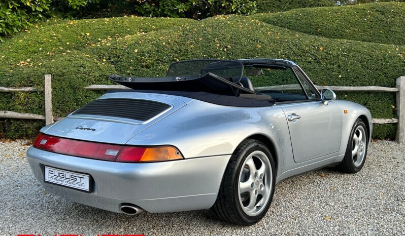 Porsche 993 Carrera Cabriolet 1996 complet