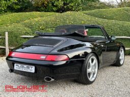 Porsche 993 Carrera Cabriolet 1994 complet