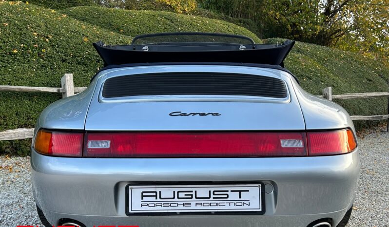Porsche 993 Carrera Cabriolet 1996 complet