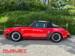 Porsche 911 Carrera 3.2 Turbo-Look 1985 complet