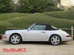 Porsche 964 Carrera 2 Cabriolet 1993 complet