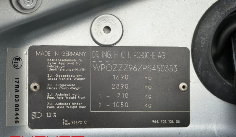 Porsche 964 Carrera 2 Cabriolet 1993 complet