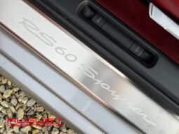 Porsche Boxster RS 60 Spyder 2008 complet