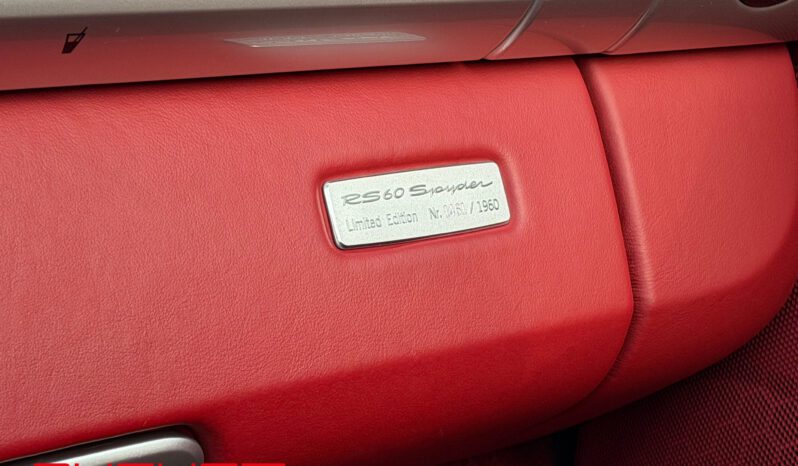 Porsche Boxster RS 60 Spyder 2008 complet