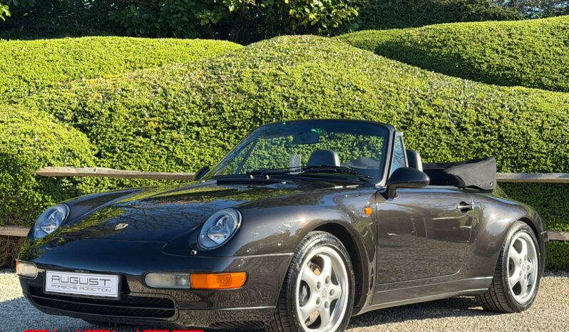 Porsche 993 Carrera Cabriolet 1997 complet