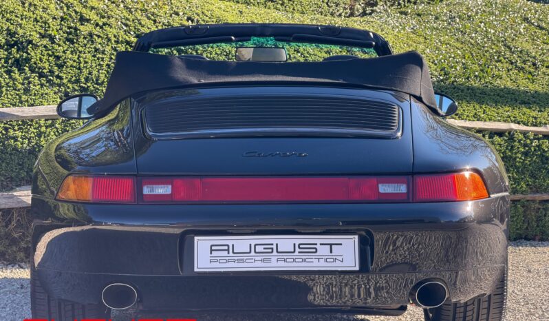 Porsche 993 Carrera Cabriolet 1997 complet