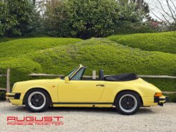 Porsche 911 Carrera 3.2 Cabriolet 1987