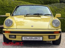 Porsche 911 Carrera 3.2 Cabriolet 1987 complet